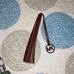 Authentic Michael Kors Leather Bag Tassel